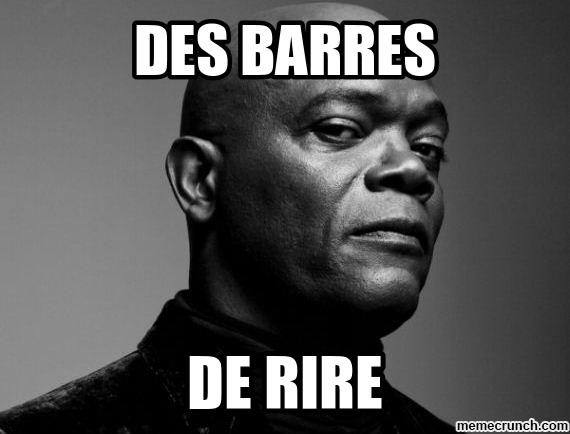 barres de rire samule l jackson